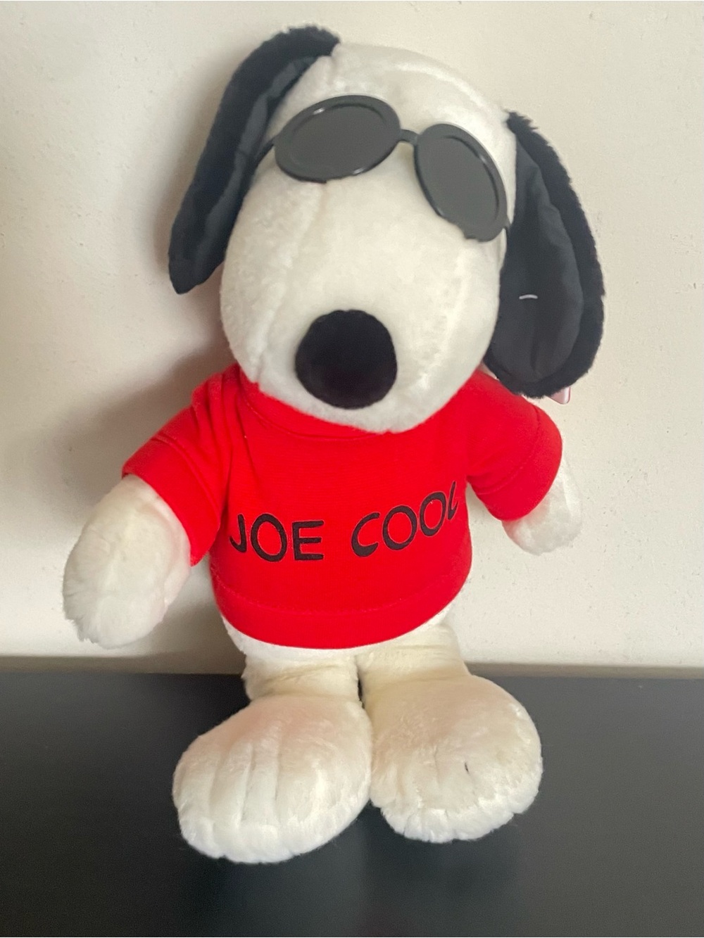 NWT Camp Snoopy Parks Joe Cool with Sunglasses 12” Plush